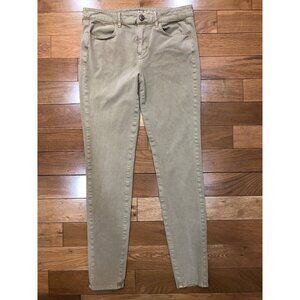 American Eagle Outfitters Super Super Stretch Hi Rise Khaki Jegging Size 8L
